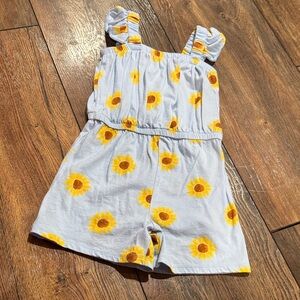 Girls’ Sunflower Romper